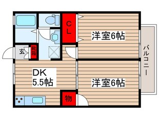 ユートピアメゾン高野台の物件間取画像